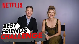 Manifest's Melissa Roxburgh and Josh Dallas Take the BFF Challenge | Netflix