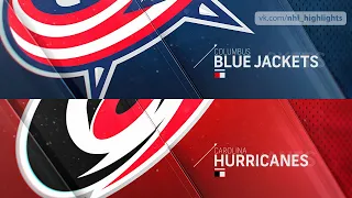 Columbus Blue Jackets vs Carolina Hurricanes Mar 20, 2021 HIGHLIGHTS