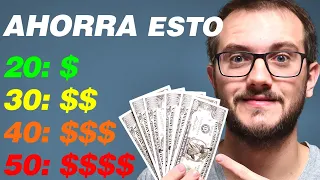 Cuanto DINERO debes haber AHORRADO por rango de EDAD - Hábitos para ahorra más dinero 💸