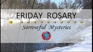 Friday Rosary • Sorrowful Mysteries of the Rosary 💜 March 15, 2024 VIRTUAL ROSARY - MEDITATION