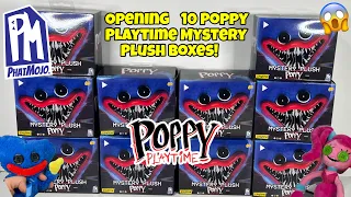 Opening 10 New Official Series 1 Poppy Playtime Mystery Plush Boxes!!!