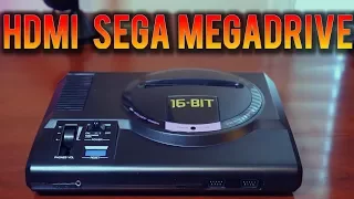 HDMI Sega Mega Drive Genesis Clone - Review, Teardown , Comparison with Original Megadrive !!