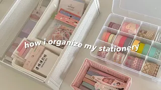 how i organize my stationery ✨ | aliexpress haul ft. jianwu store