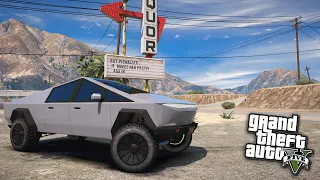 НОВАЯ TESLA CYBERTRUCK SAVANNA - ЕВРОПЕЙСКИЙ РЫНОК! УМЕНЬШЕННАЯ ВЕРСИЯ В GTA 5! УСТАНОВКА И ОБЗОР!