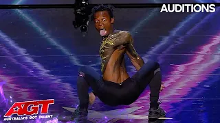 Contortionist's NIGHTMARE Inducing Audition | Australia's Got Talent 2022