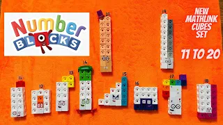 NUMBERBLOCKS 11 - 20  NEW Mathlink Cubes Activity Set Learning Resources