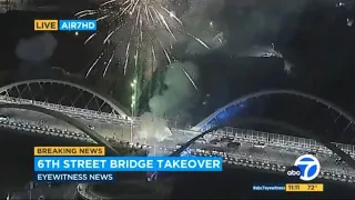 6th Street Bridge Firework Takeover 🙄