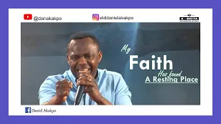 My faith has found a resting place. (It is enough that Jesus died) by Daniel Akakpo