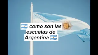 🇦🇷 como son las escuelas de Argentina 🇦🇷 #shorts