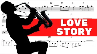 🔴 Love Story  Francis Lai  Alto Sax ❤