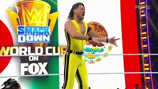 Shinsuke Nakamura vs Santos Escobar World Cup Full Match - WWE SmackDown 11/11/2022