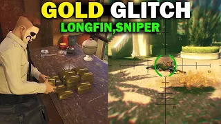 July Update SOLO Gold Glitch ( Door Glitch ) longfin, sniper in Cayo Perico Heist Finals GTA Online