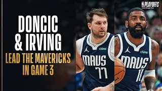 Luka Doncic & Kyrie Irving PROTECT HOME COURT In Game 3! 😤| April 26, 2024