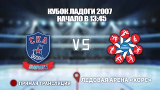 🏆 КУБОК ЛАДОГИ 2007🥅 СКА-ВАРЯГИ 🆚 ДИНАМО ПИТЕР ⏰ НАЧАЛО В 13:45📍 Арена «ХОРС»