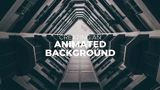 How to make an animated parallax style photo background in PowerPoint - Simple 5 minute tutorial