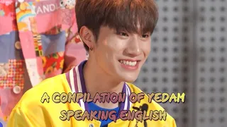 yedam speaking english