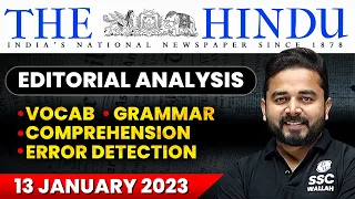 The Hindu Editorial Analysis | 13 January | For All SSC/Railway Exams | SSC Wallah