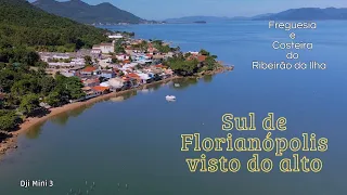 Sul de Florianópolis visto do alto