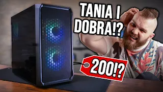 Obudowa z ARGB i szklanymi drzwiczkami za 200zł!? 🧐😲