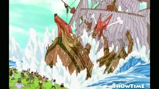 One piece - Zoro gets lost and destroys a ship HD