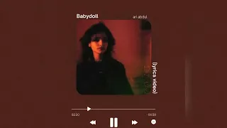 Ari abdul - babydoll (lyrics video)