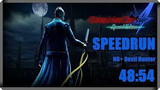 Devil May Cry 4: Special Edition SPEEDRUN Vergil NG+ Devil Hunter em 48:54 LRT