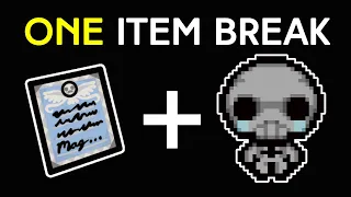 You can Break Forgotten with ONE Item! (Death Certificate + Forgotten)