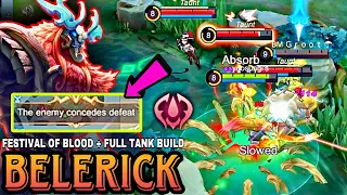 This is Why Epic Ranked HATE Belerick 🔥 BELERICK BEST BUILD with FESTIVAL OF BLOOD ~ ZuruPlaysML