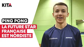 La future star française du ping pong est nordiste