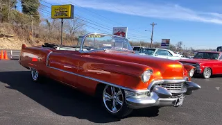 Test Drive 1955 Cadillac Convertible SOLD $42,900 Maple Motors #937