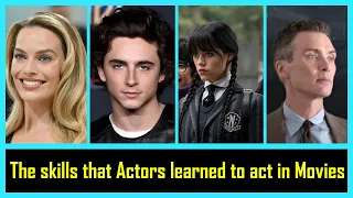Actors and the skills they learned for their roles