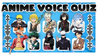 Guess Character By Voice - Anime Voice Quiz