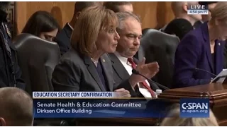 DeVos Refuses to Answer Senator Hassan's Question on Protecting Students with Disabilities