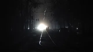 Kälte und Dunkelheit in ukrainischen Städten
