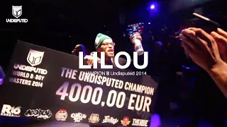 BBOY LILOU (legend) at Undisputed 2014