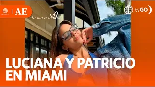 Luciana Fuster and Patricio Parodi arrived in Miami | América Espectáculos (TODAY)