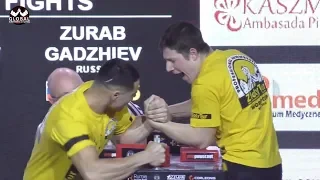 Zloty Tur 2018 ARMWRESTLING HIGHLIGHTS  (LEFT HAND Qualification)