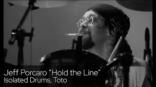 Jeff Porcaro “Hold the Line” Isolated Drums