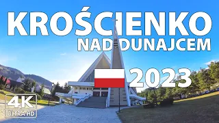 Kroscienko Nad Dunajcem, Poland Walking Tour ☀️ (4K Ultra HD) – With Captions