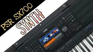 Synth - Yamaha Psr SX700 - demonstração dos timbres