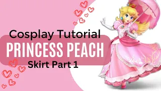 Princess Peach Cosplay Tutorial / Skirt / Part 1