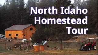 Off Grid Homestead Tour // North Idaho