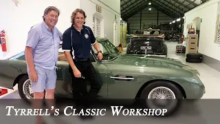 Aston Martin DB4GT - Fixing an icon at the Franschhoek Motor Museum | Tyrrell's Classic Workshop