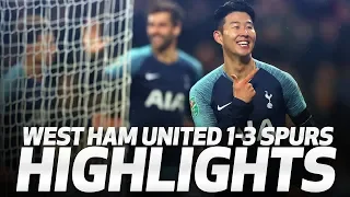 HIGHLIGHTS | West Ham United 1-3 Spurs (Carabao Cup Fourth Round)