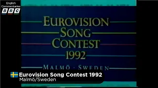 Eurovision Song Contest 1992 (English Commentaries)