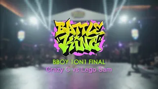 Crazy C vs Lego Sam | Final | Bboy 1on1 | Battle King 2024