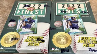 NEW RELEASE!  2022 TOPPS FINEST FLASHBACKS BOX OPENING!