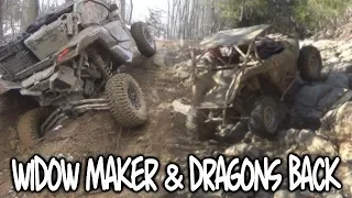 Riding Royal Blue | Going Up Widow Maker & Dragons Back | More Broken Parts!