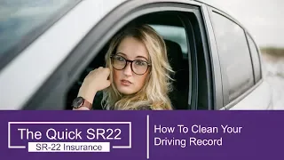 How To Clean Your Driving Record