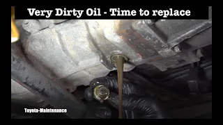 Toyota Truck manual transmission oil replacement